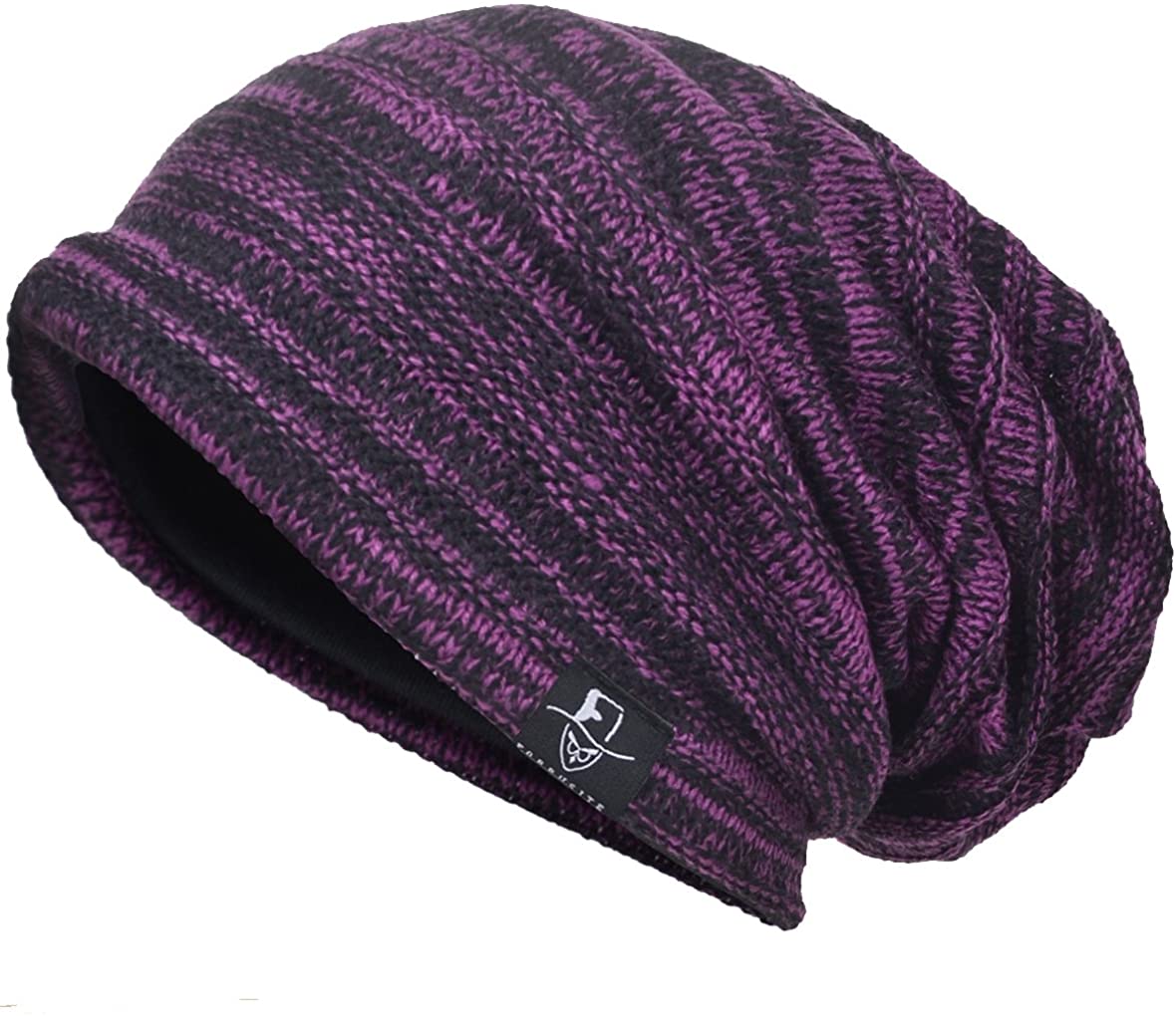 VECRY Men's Slouch Beanie Skull Cap Long Baggy Hip-Hop Winter