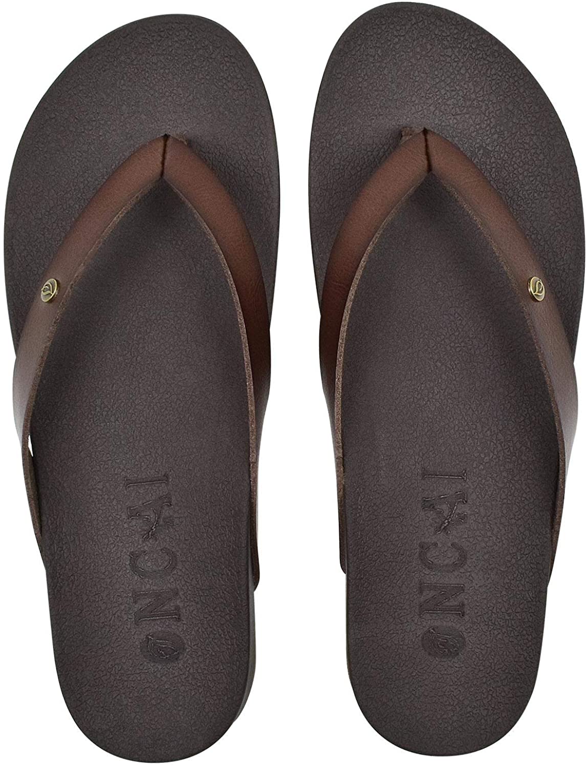 ONCAI Womens Flip Flops for Women Black for Girls Waterproof Outdoor Summer Beach Slippers with arch support Women sandals 