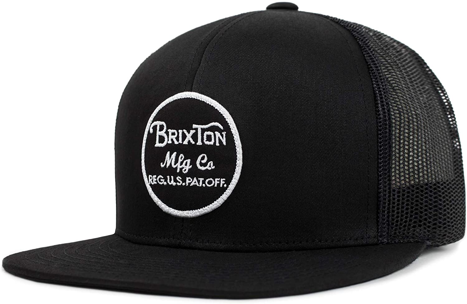 brixton trucker hats for men