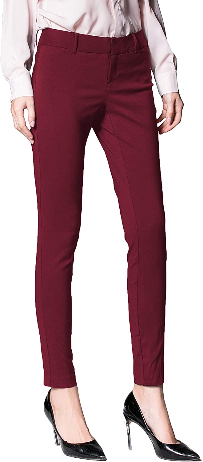 SATINATO Womens Stretchy Trousers All Day Relax-Fit Pants