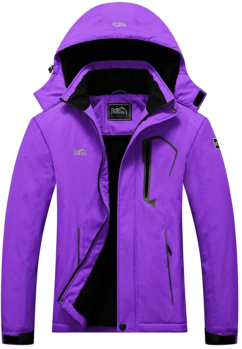 Pre-owned Brand: Pooluly Pooluly Women's Ski Jacket Warm Winter ...