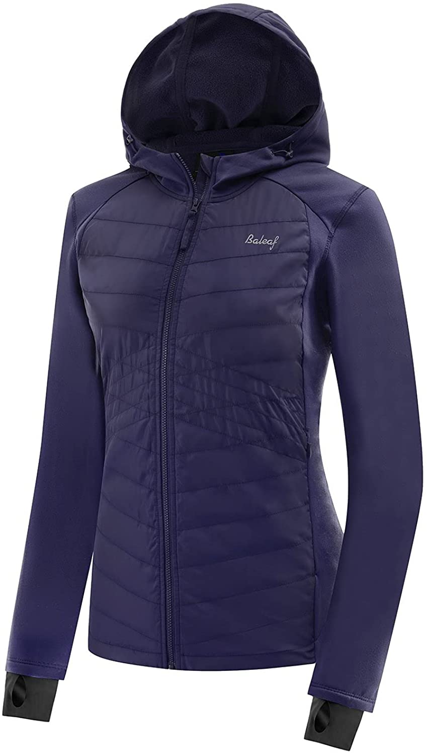  BALEAF Women's Insulated Running Puffer Jackets Hybrid