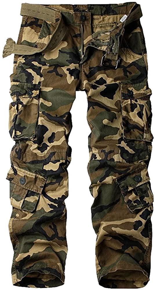 US BDU RIPSTOP COMBAT ARMY TROUSERS WORK MENS PANTS WINTER SNOW CAMO W27-W47 