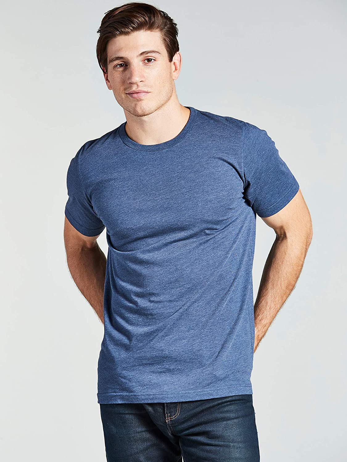 Bolter 4 Pack Men's Everyday Cotton Blend Short Sleeve T-Shirt | eBay