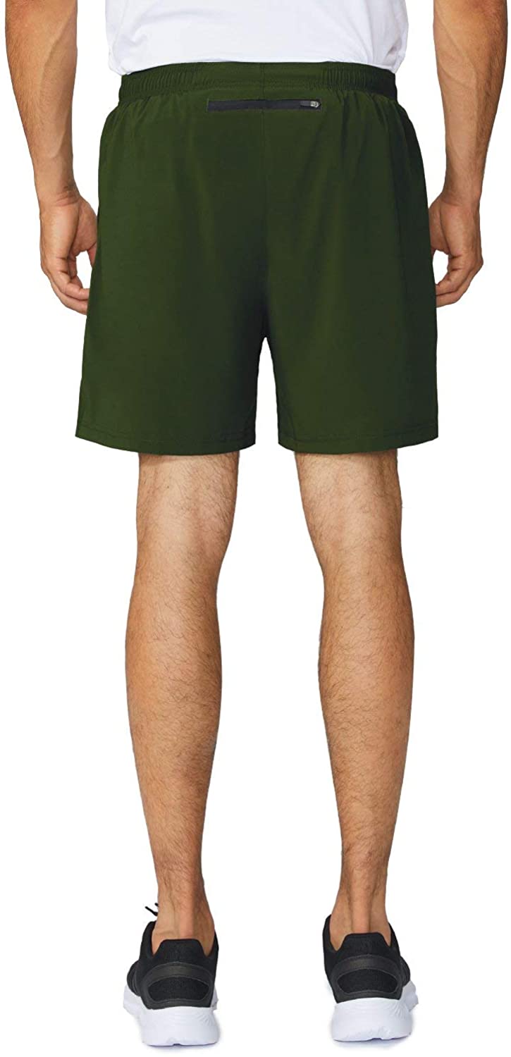 BALEAF Men's 5 Inches Running Athletic Shorts Zipper Pocket | eBay
