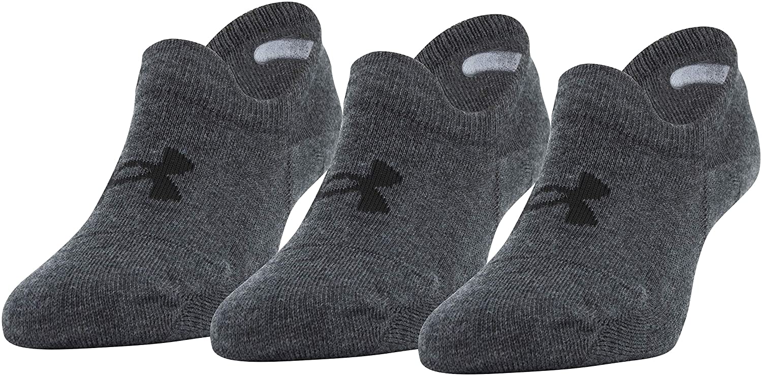 Under Armour Adult Essential Ultra Low Tab Socks, 3-Pairs | eBay