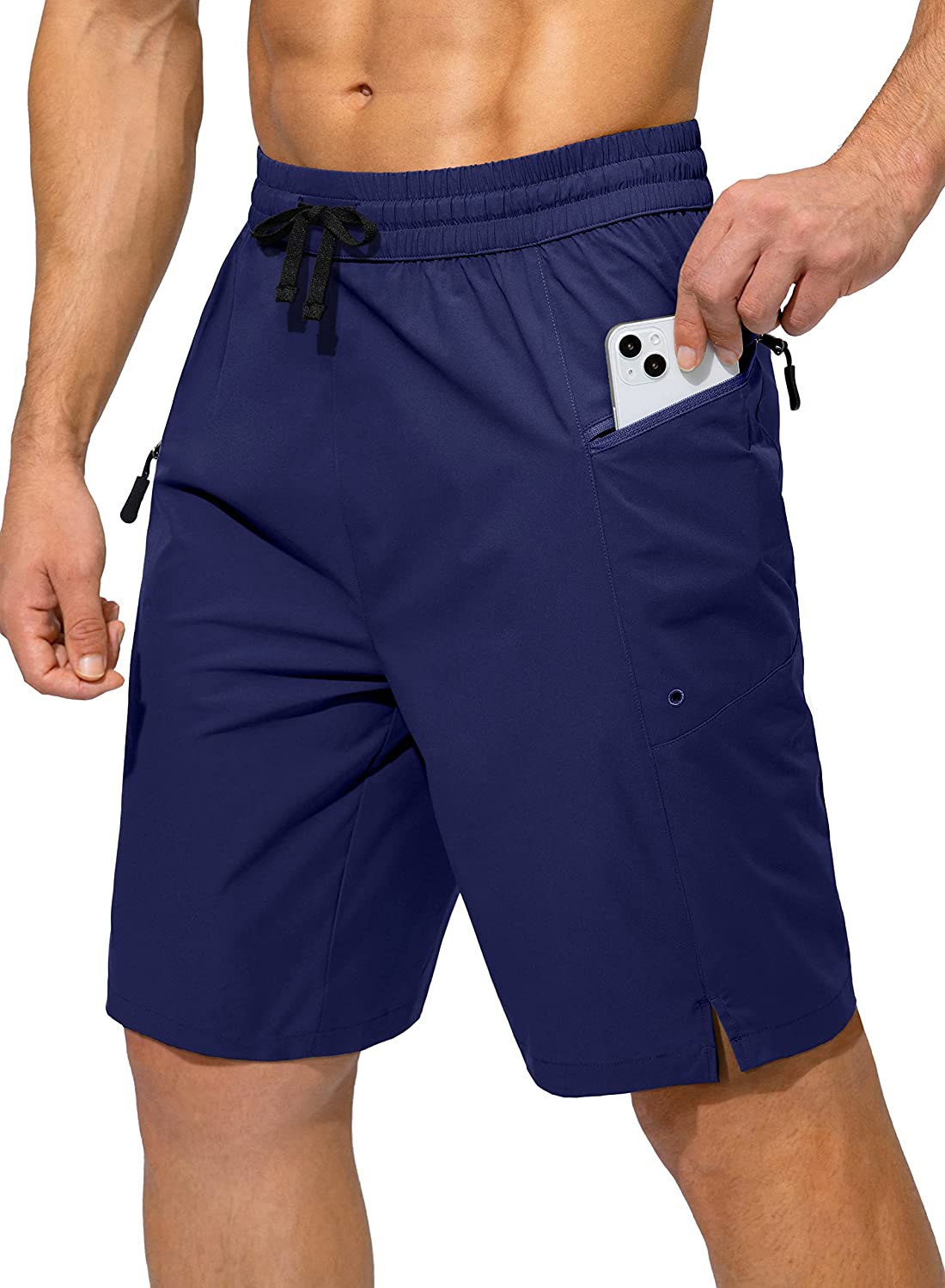 Women's Swim Shorts with Zipper Pockets