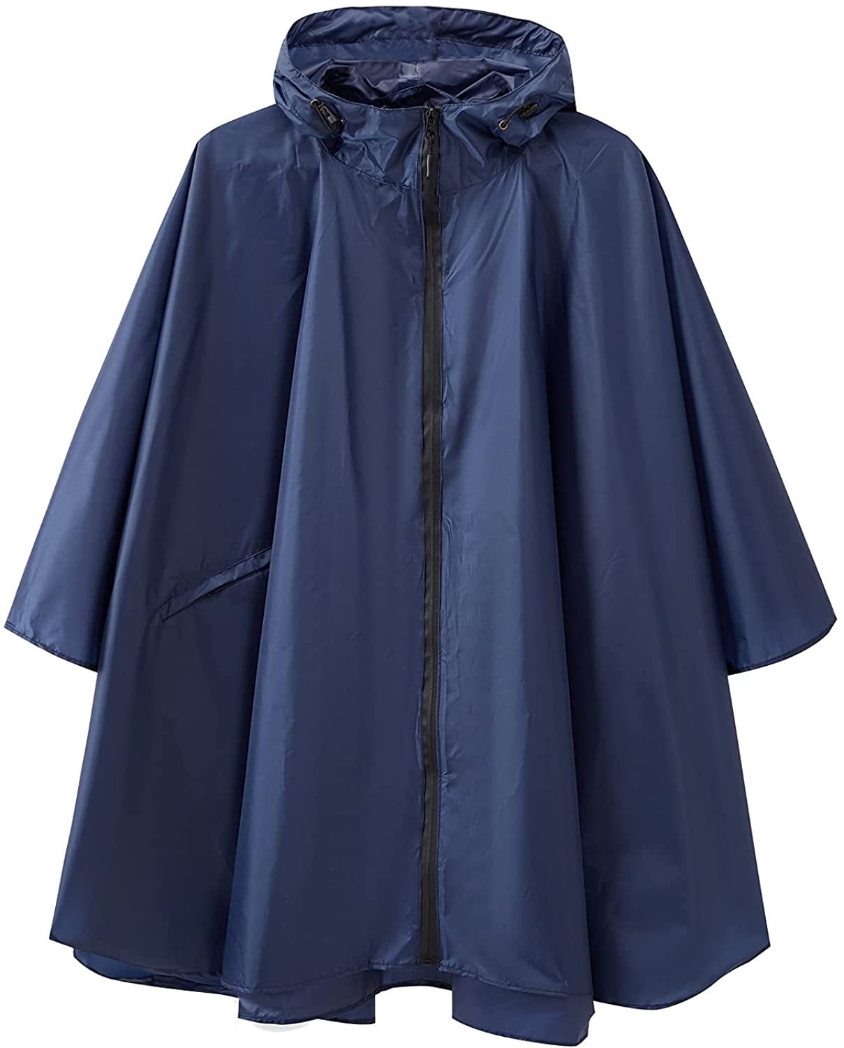 Details about   Fashion waterproof  raincoat jacket portable hood cape poncho rain coat  FW 