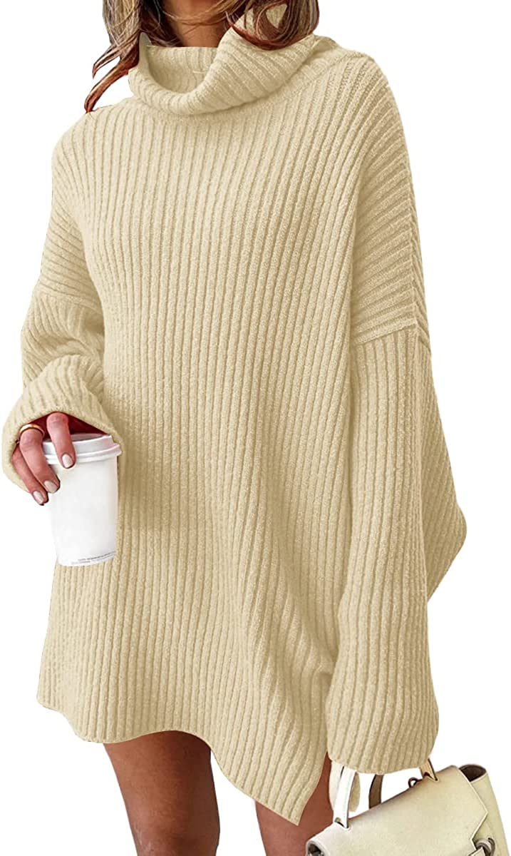 LILLUSORY Womens Fall Winter Warm Clothes Cute Sweaters V Neck Collared  Oversized Tunic Beige Sweater Fashion 2023 Long Sleeve Loose Fit Pullover  Knitted Top Outfits at  Women's Clothing store