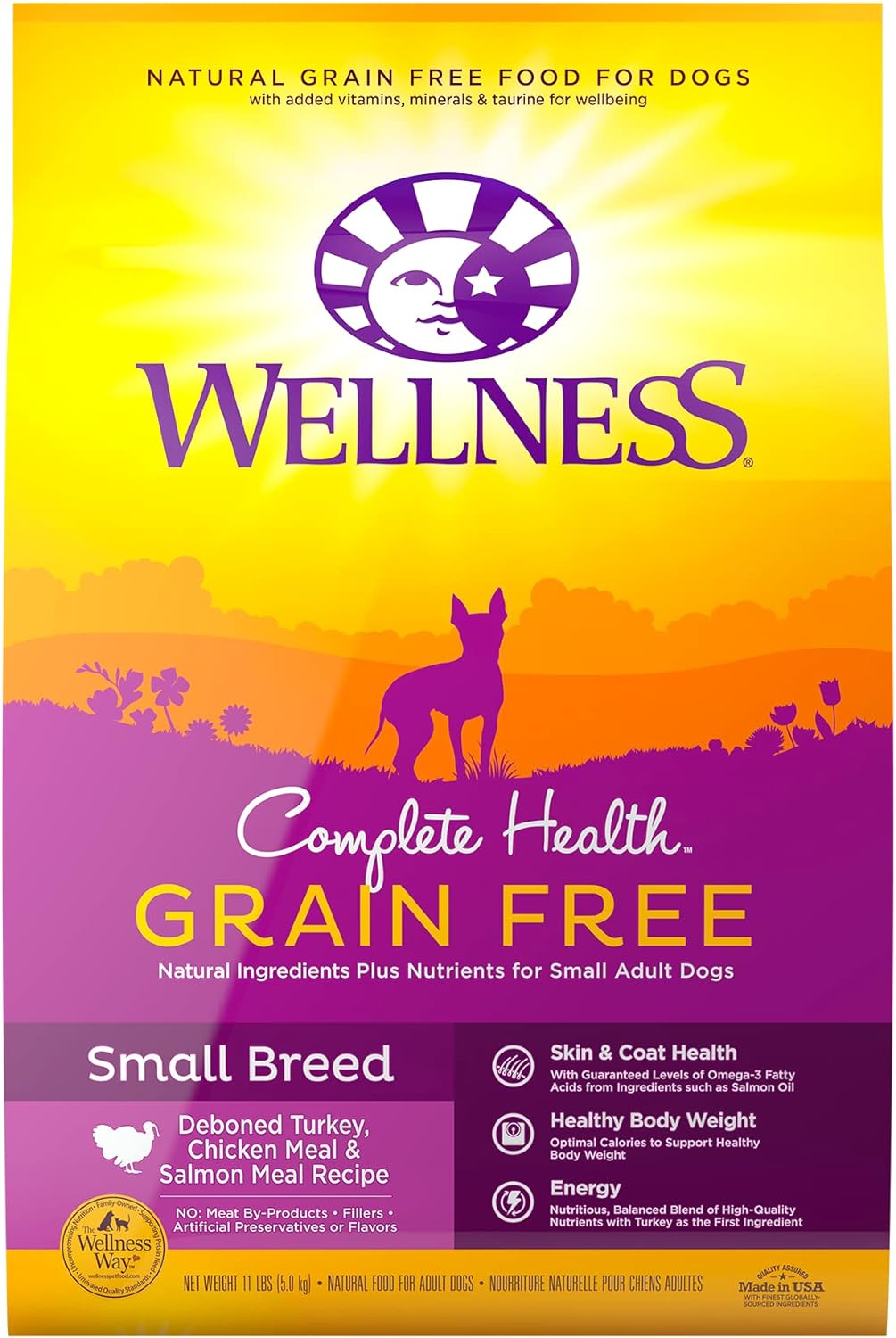 Wellness Complete Health Grain Free Small Breed Dry Dog Food