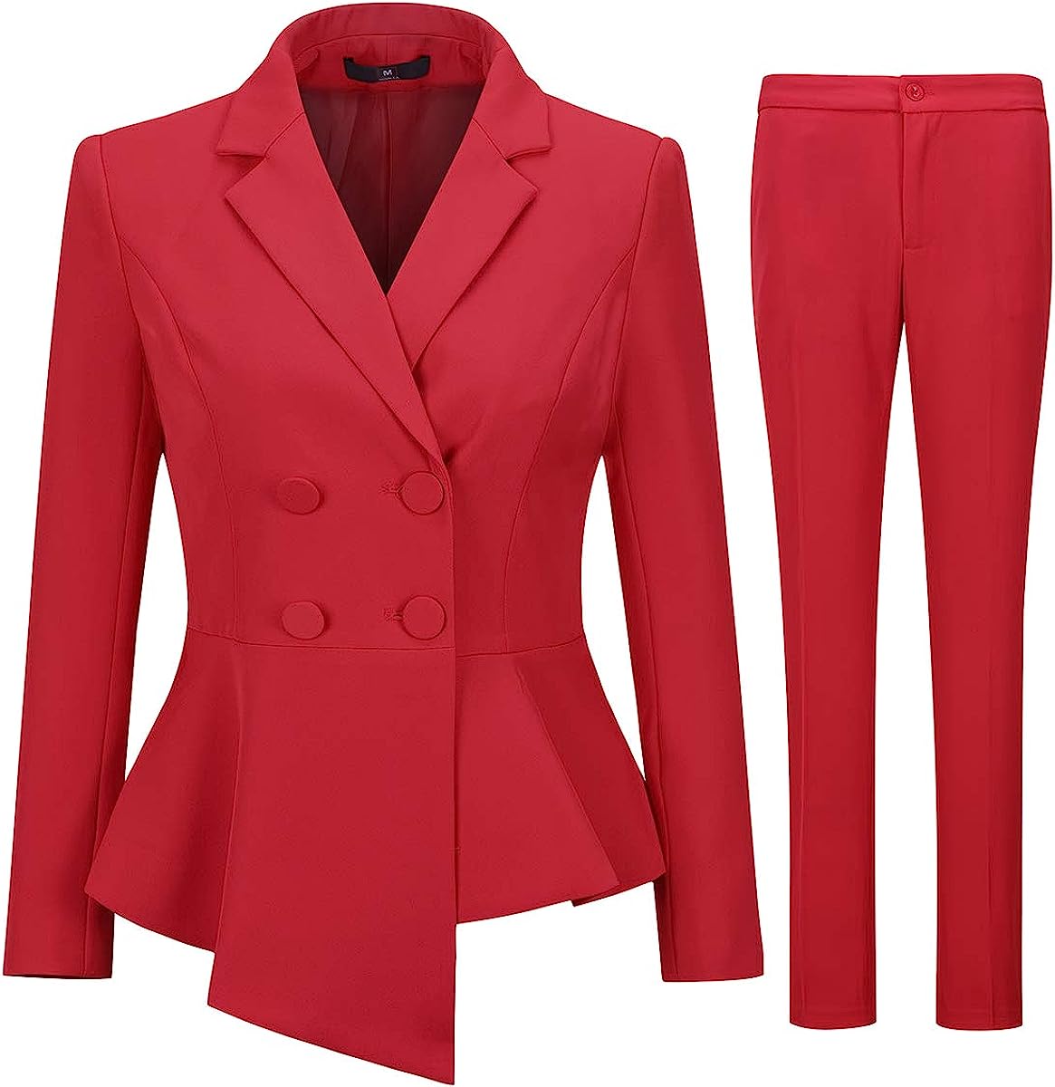 Yunclos Women's 2 Piece Work Office Pants Suit Set