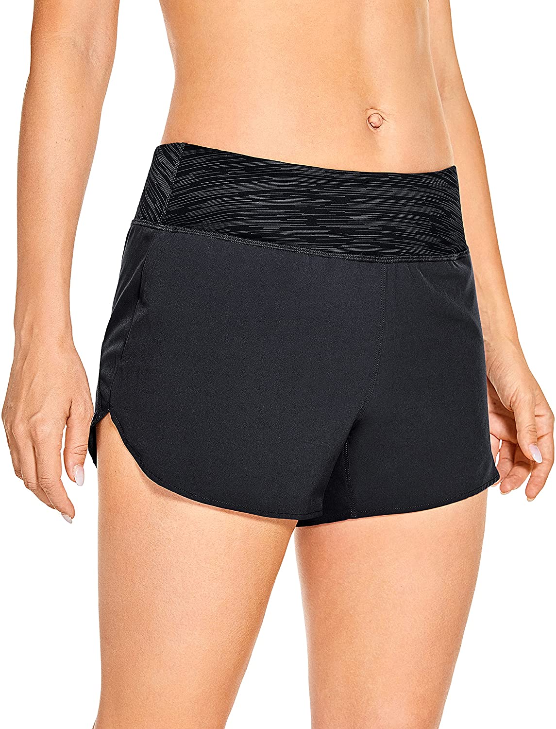  CRZ YOGA Womens Quick Dry Workout Running Shorts