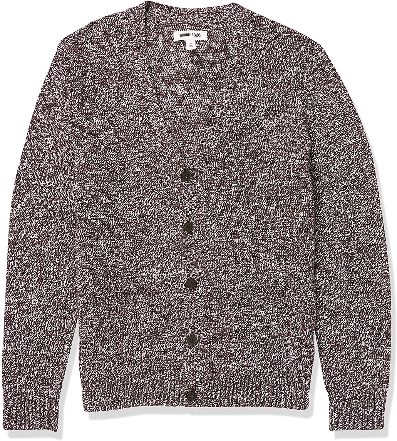 Marke Goodthreads Herren Supersoft Marled Cardigan Sweater 