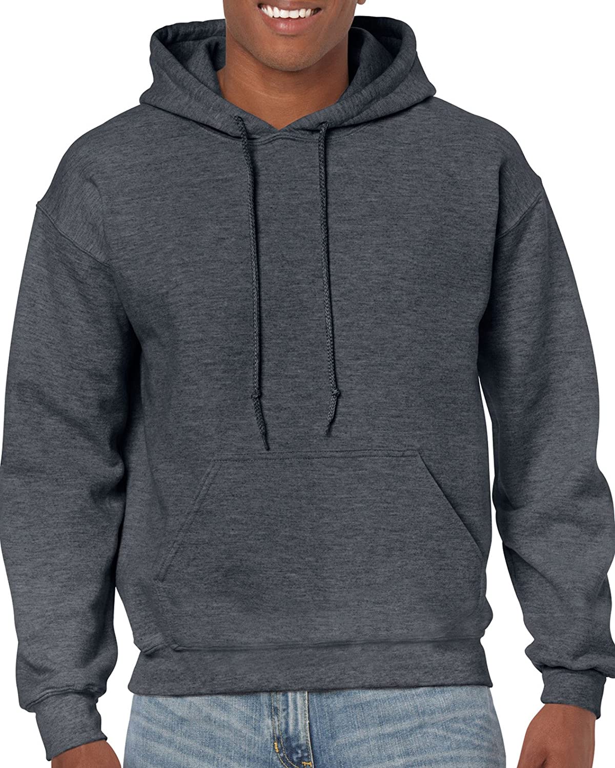 Gildan Men's Fleece Hooded Sweatshirt, Style G18500 | eBay