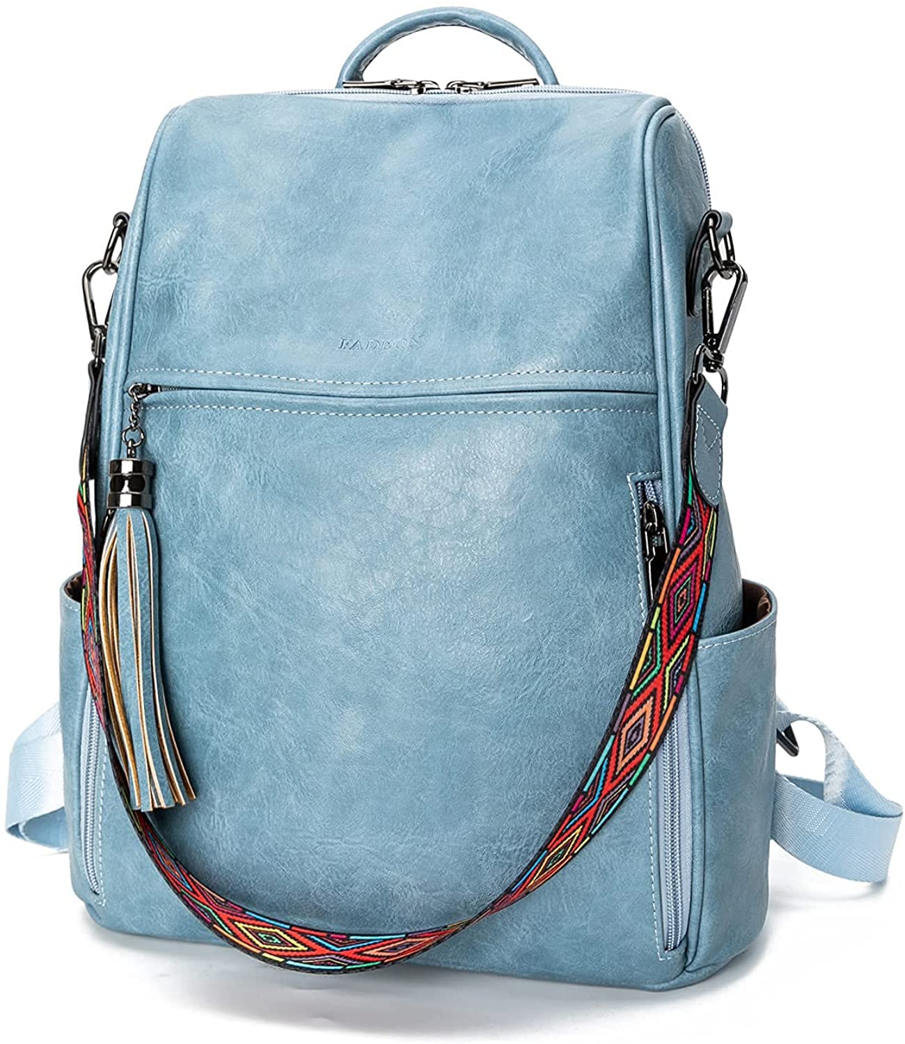  FADEON Laptop Backpack Purse for Women Large Designer