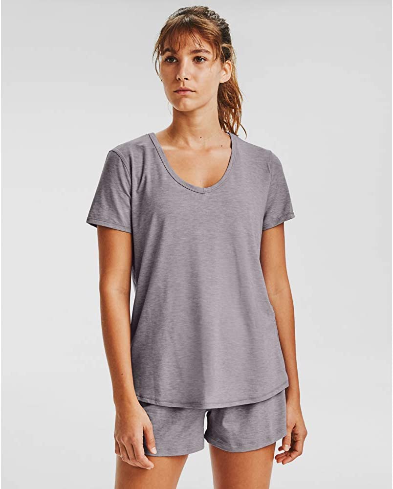 Under Armour Women s Athlete Recovery Sleepwear Short Sleeve Shirt