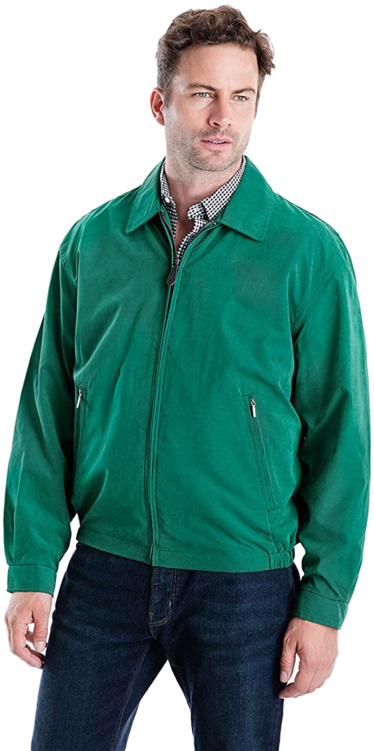 London Fog Men's Auburn Zip-Front Golf Jacket (Regular & Big-Tall Sizes)