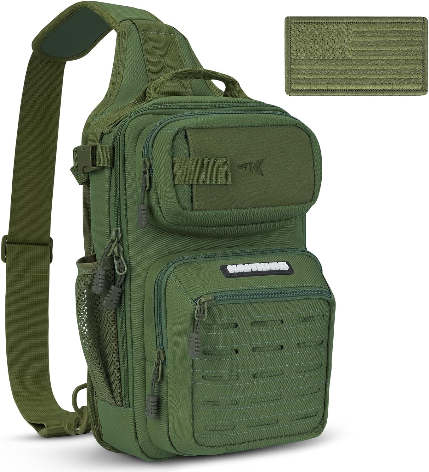 KastKing BlowBak Tactical Fishing Sling Tackle Storage Bag – Lightweight  Sling F