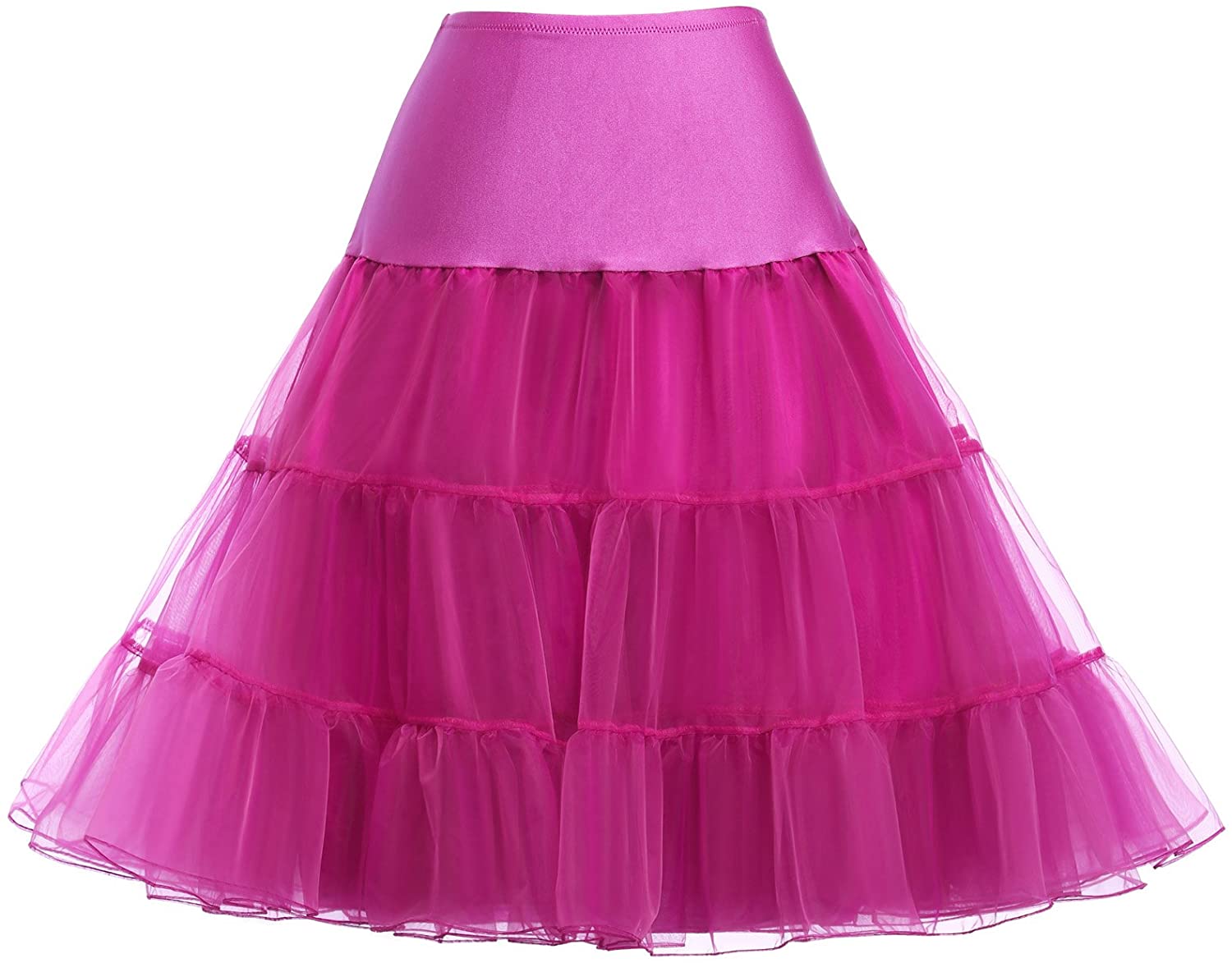 GRACE KARIN Womens 50s Petticoat Vintage Crinoline Tutu Underskirts