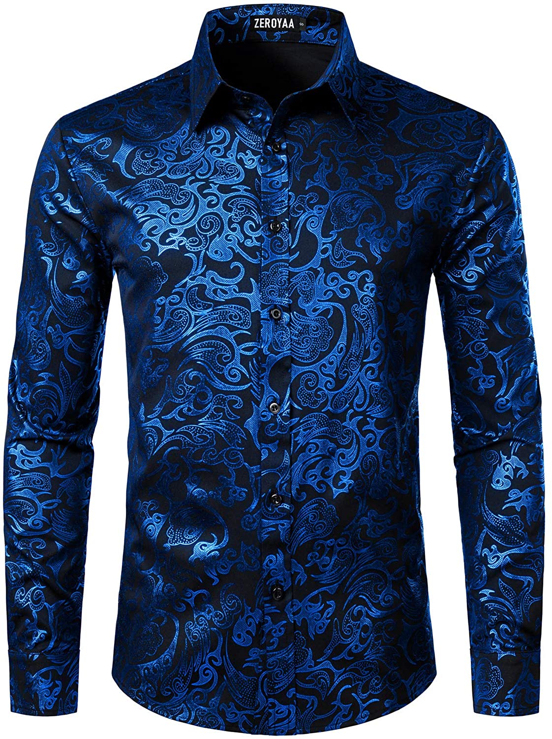 Blue Paisley Shirt Outfits For Men (22 ideas & outfits)