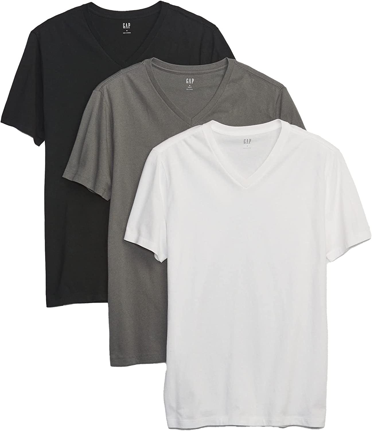 photo of GAP Men's 3-Pack Short Sleeve V-Neck Tee T-Shirt