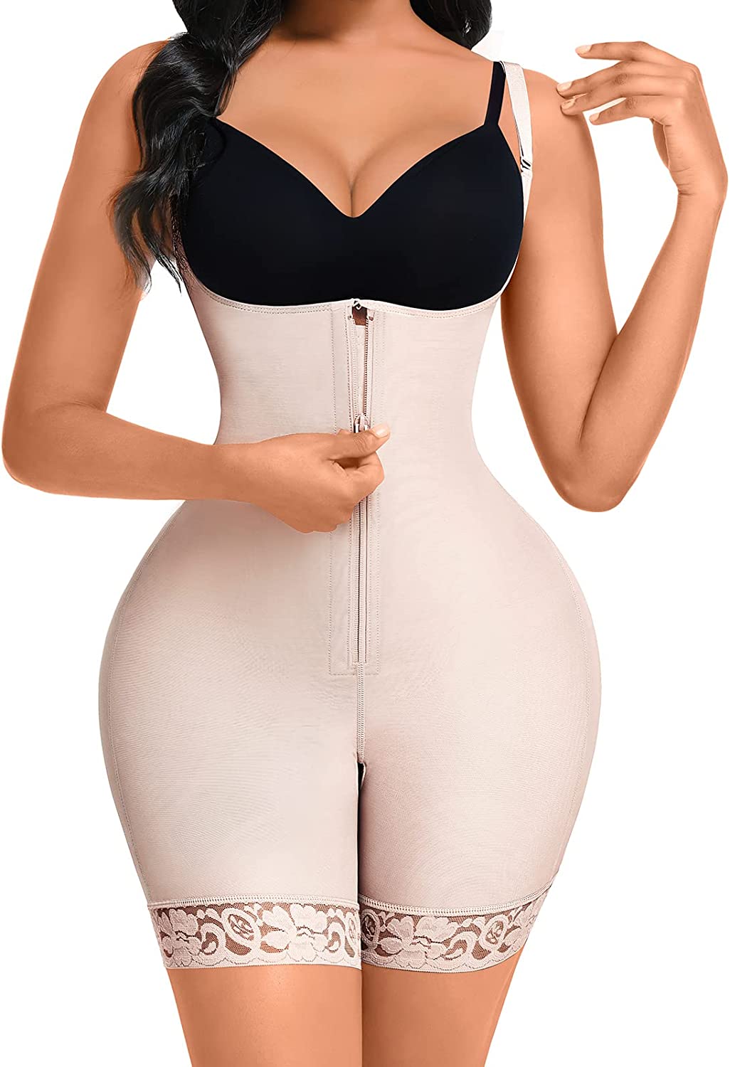 FeelinGirl Shapewear for Women Tummy Control Plus Size Body Shaper for Butt  Lift