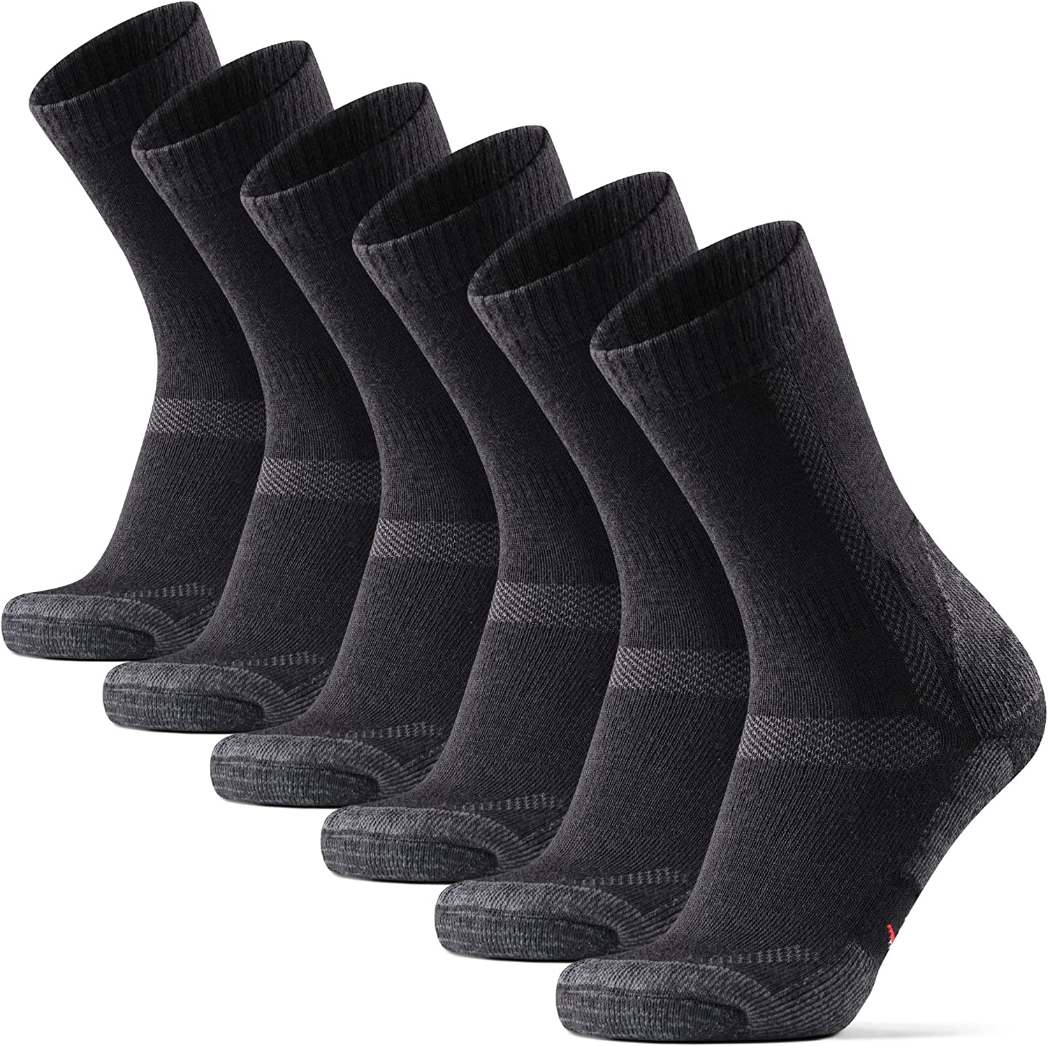 DANISH ENDURANCE Merino Wool Hiking Socks for Men & Women Crew