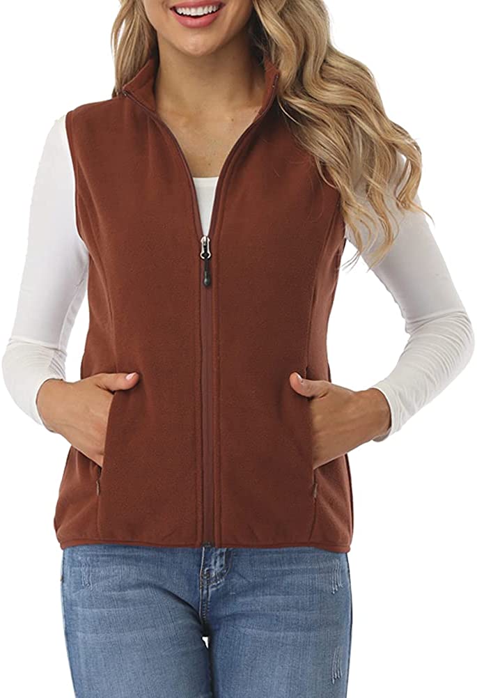 Get the Fuinloth Women's Fleece Vest for Up to 28% Off