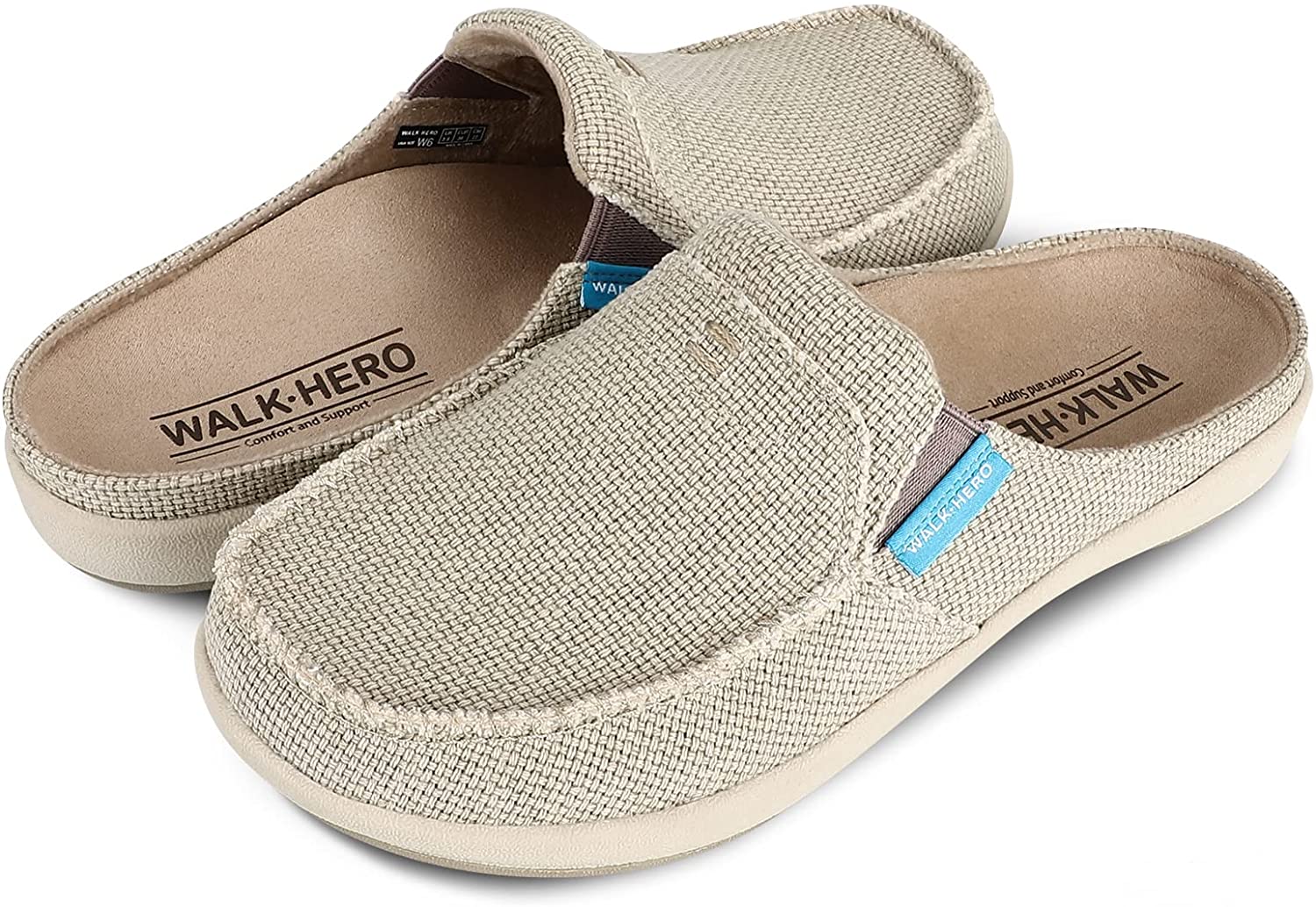 Slippers with Arch - Canvas Slipper for Women with L | eBay