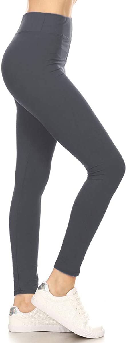 Leggings Depot Plus Size Leggings,Selinora Womens Yoga Sportwear Lace-Up Bandage Solid Elastic Waist Pants Leggings 