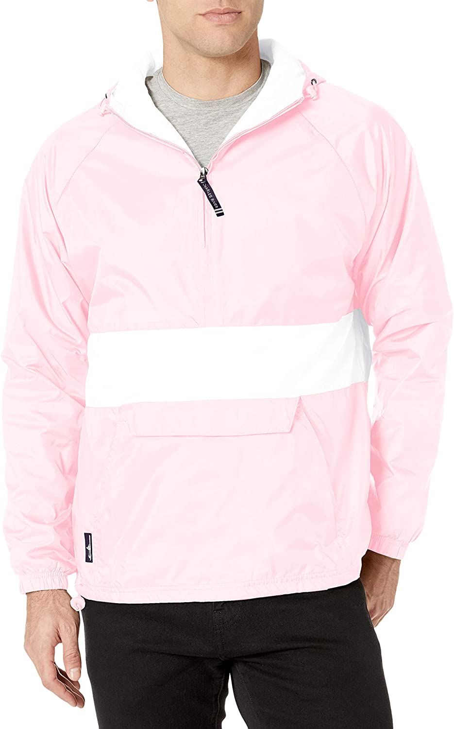 Charles River Apparel Pullover Rain unisex Reg/Ext adult Water-resistant  Jacket