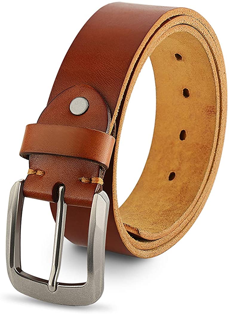 100 percent genuine leather belt