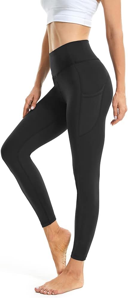 COPYLEAF Women's Flare Yoga Pants with Pockets-V Crossover High Waisted  Bootcut