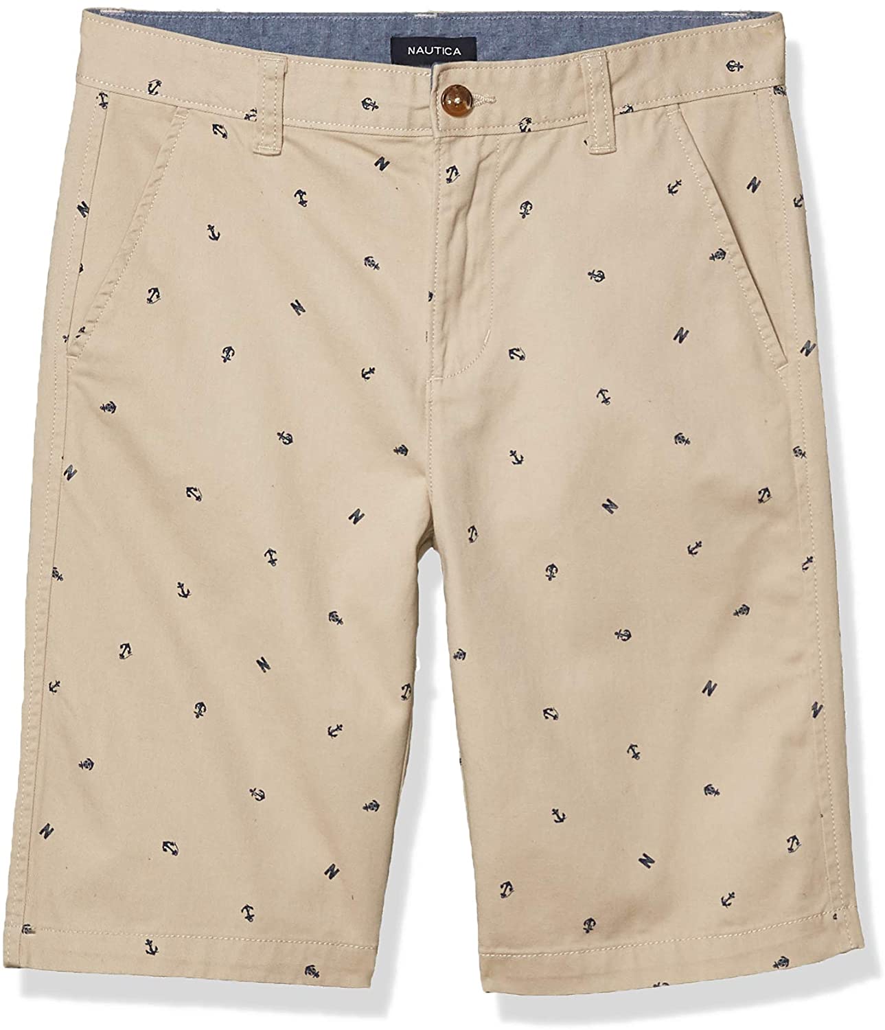 Boys Nautica $36.50 Assorted Uniform/Casual Flat Front Slim Fit Shorts Size 8-16 