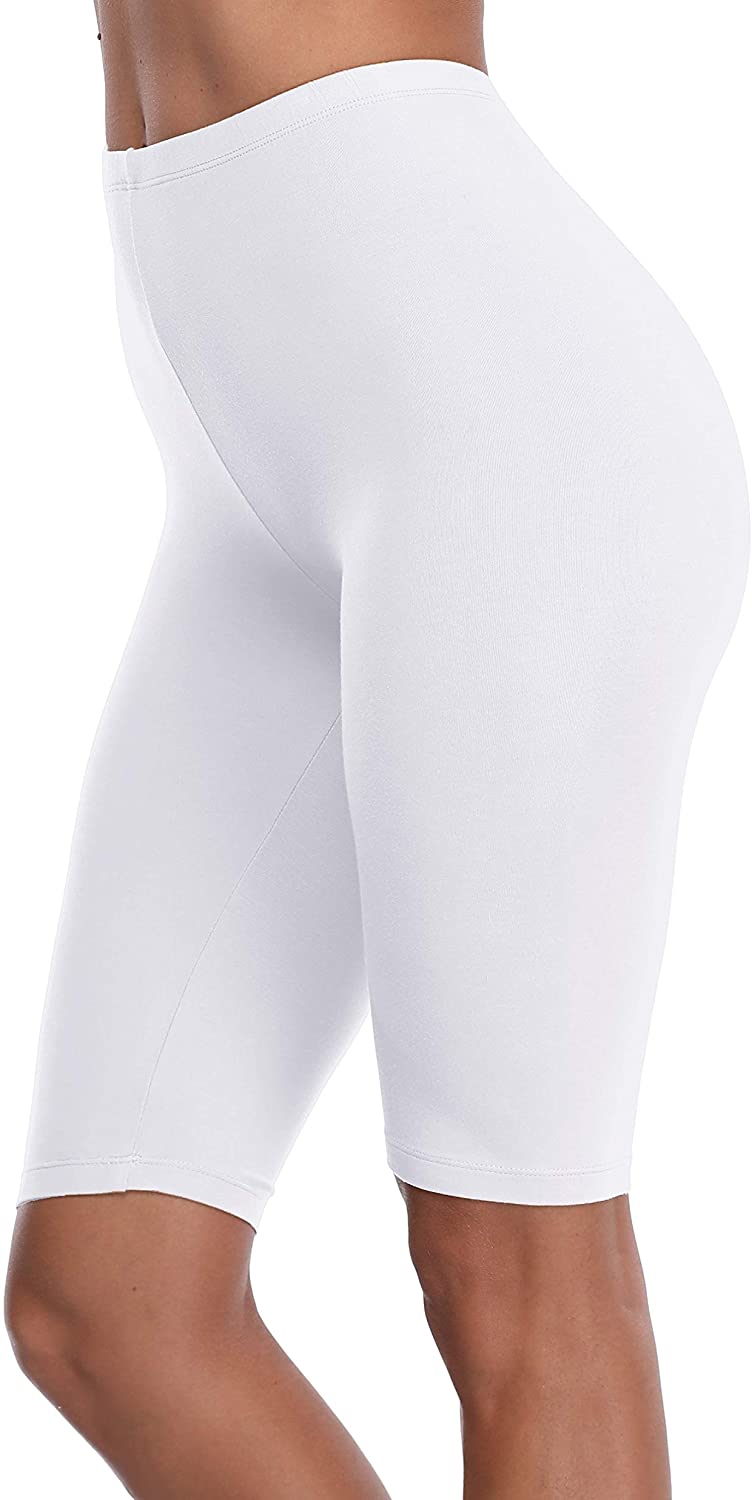 DITSONEO Plus Size Leggings for Women Knee Length Leggings Pant