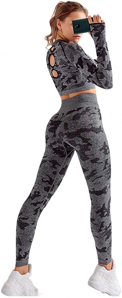 MANON ROSA Workout Sets for Women 2 Piece Seamless Gym Yoga