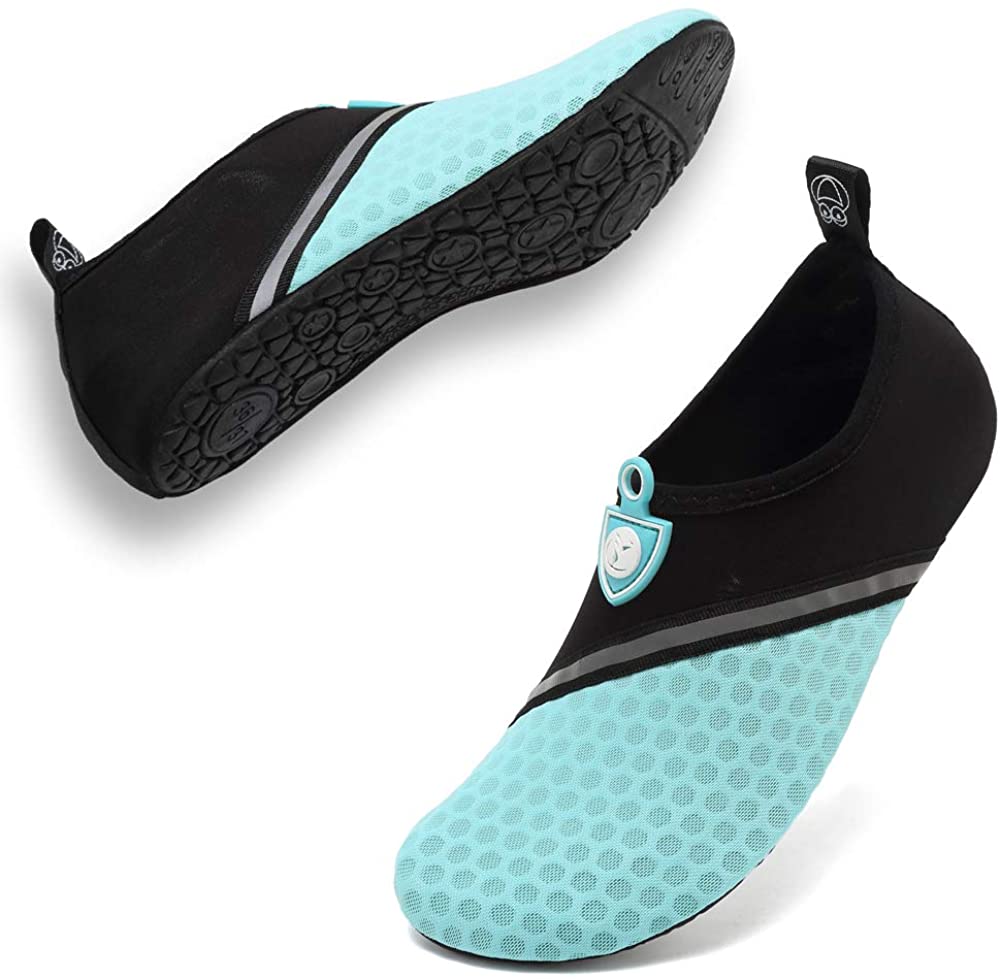 Deevike Aqua Socks Water Shoes Barefoot Yoga Socks Quick-Dry Surf Swim Shoes for Women Men