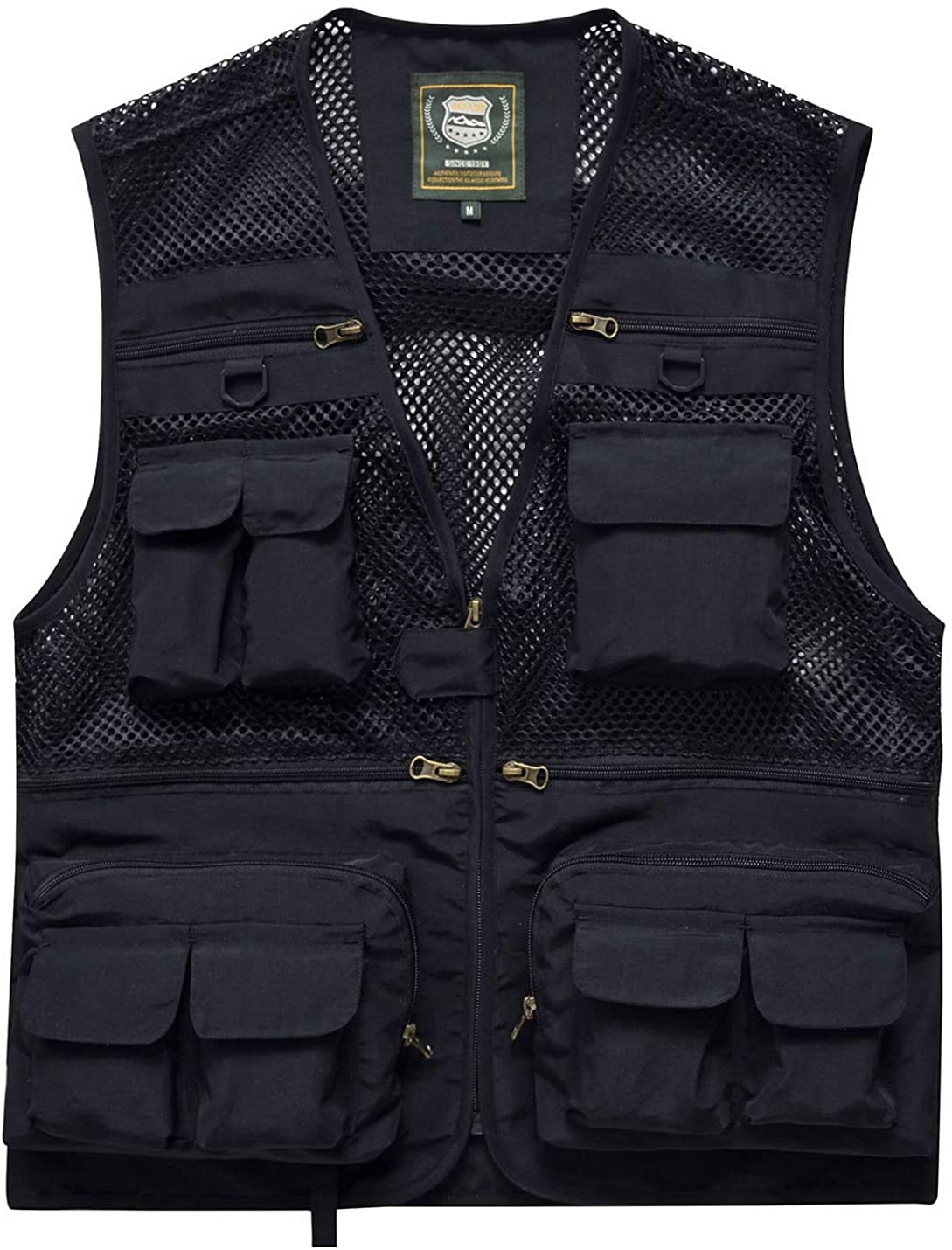 mesh safari vest