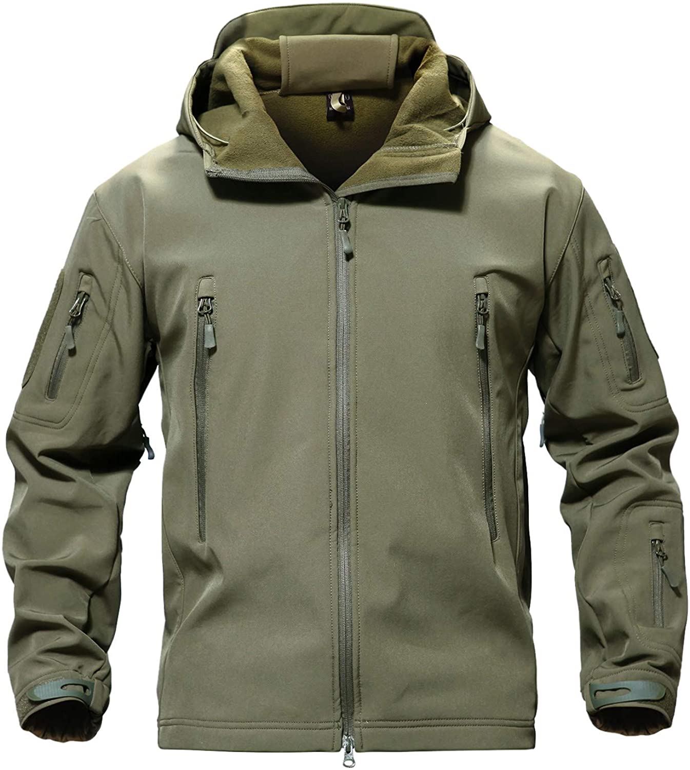 TACVASEN Men's Special Ops Military Tactical Soft Shell Jacket Coat | eBay