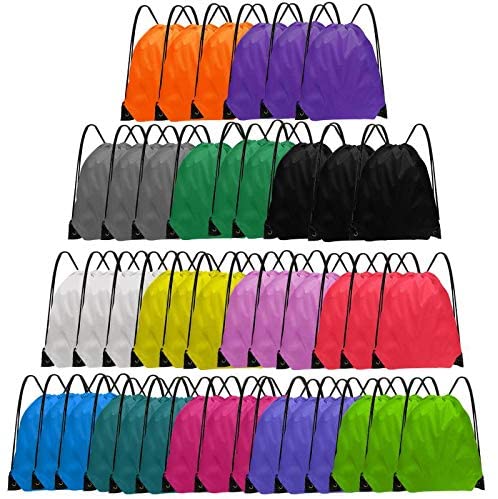 Grneric Drawstring Backpack Bulk 42 Pcs String Backpack Drawstring