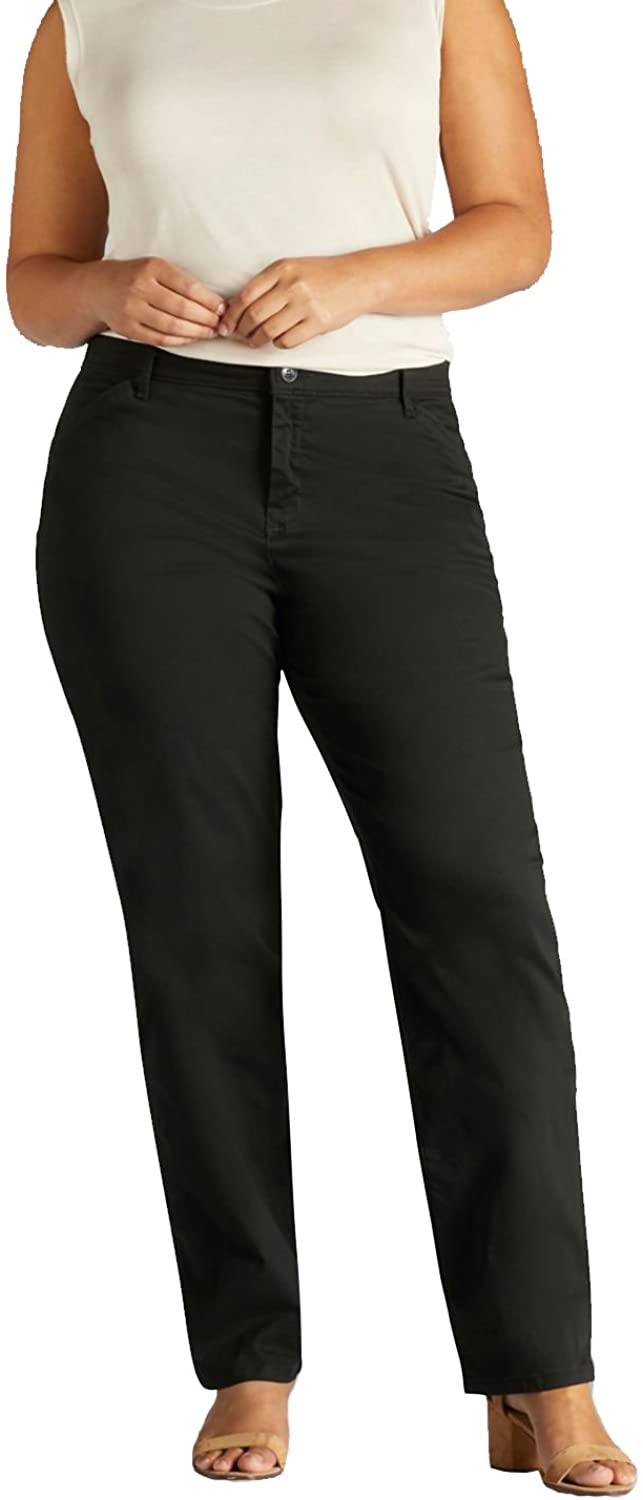 lee relaxed fit plus size pants