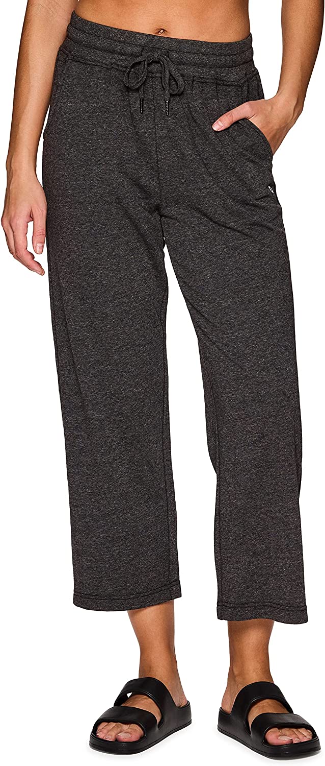RBX Active Women's Fashion French Terry Lightweight Jogger Sweatpants with  Pocke