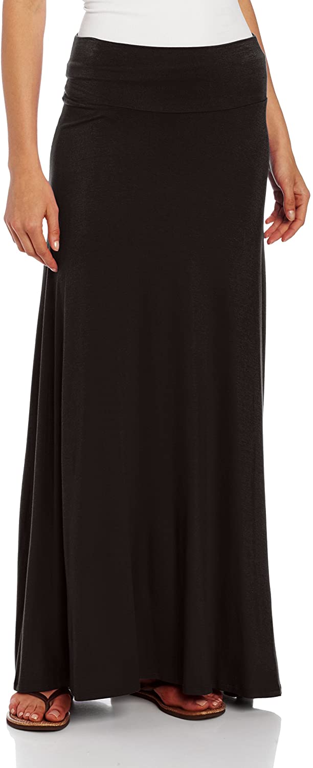 AGB Women's Soft Knit Maxi Skirt (Petite, Standard and Plus Sizes) | eBay