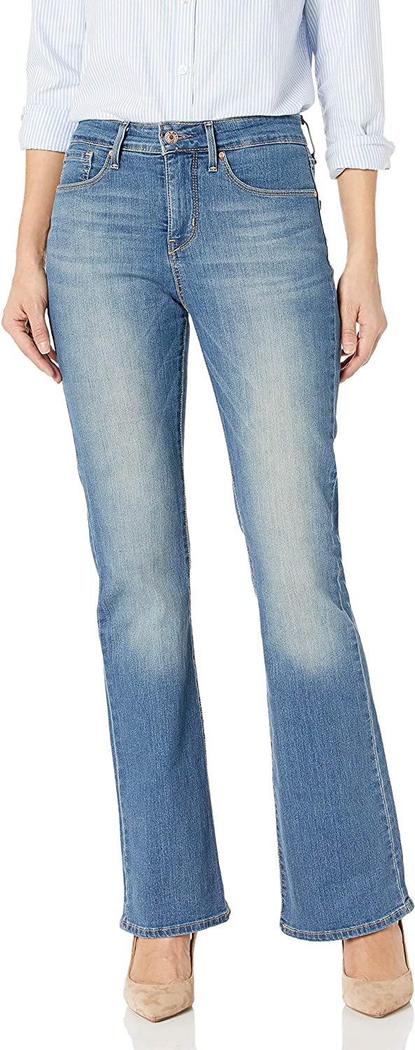 levi strauss signature totally shaping boot cut jeans