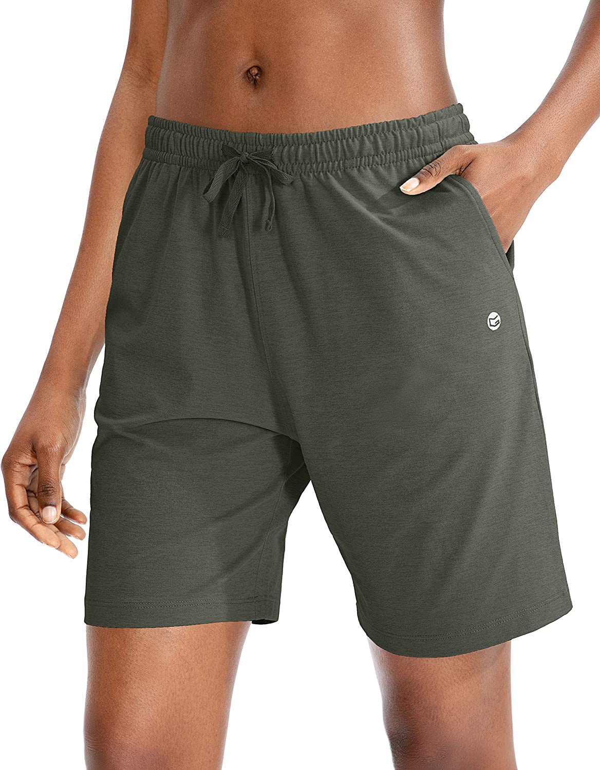 Women's jersey bermuda store shorts