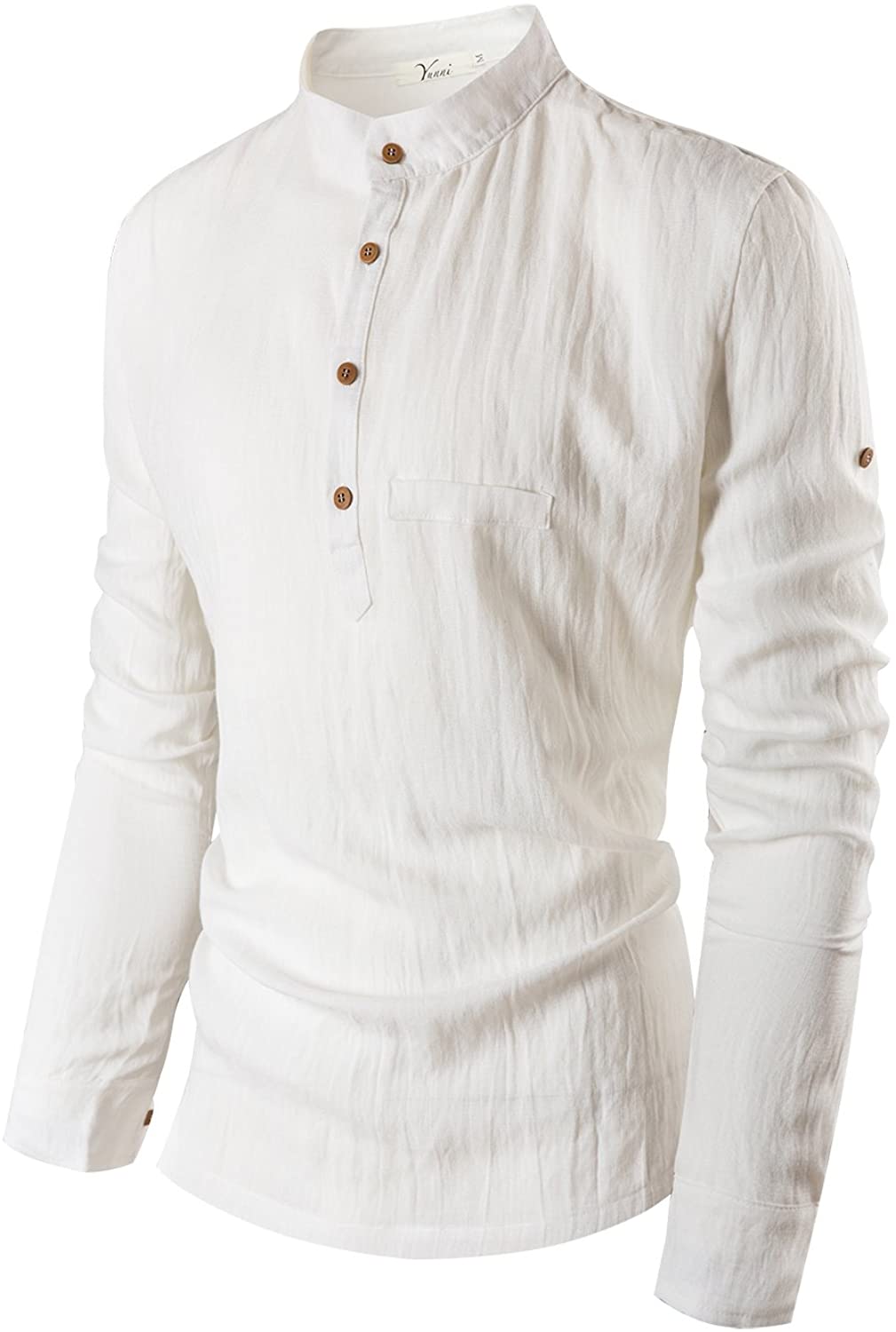 long sleeve popover shirt