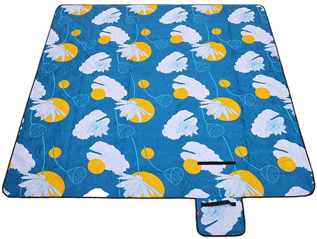 CAMEL CROWN Outdoor Picnic Blanket Large Fleece Waterproof Baby Crawling  Blanket