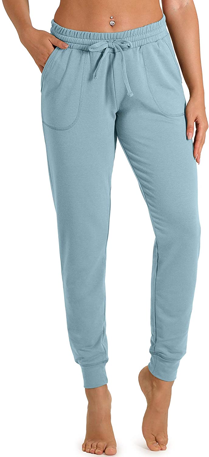 Athletic Yoga Lounge Pants with Pockets icyzone Womens Active Joggers Sweatpants 