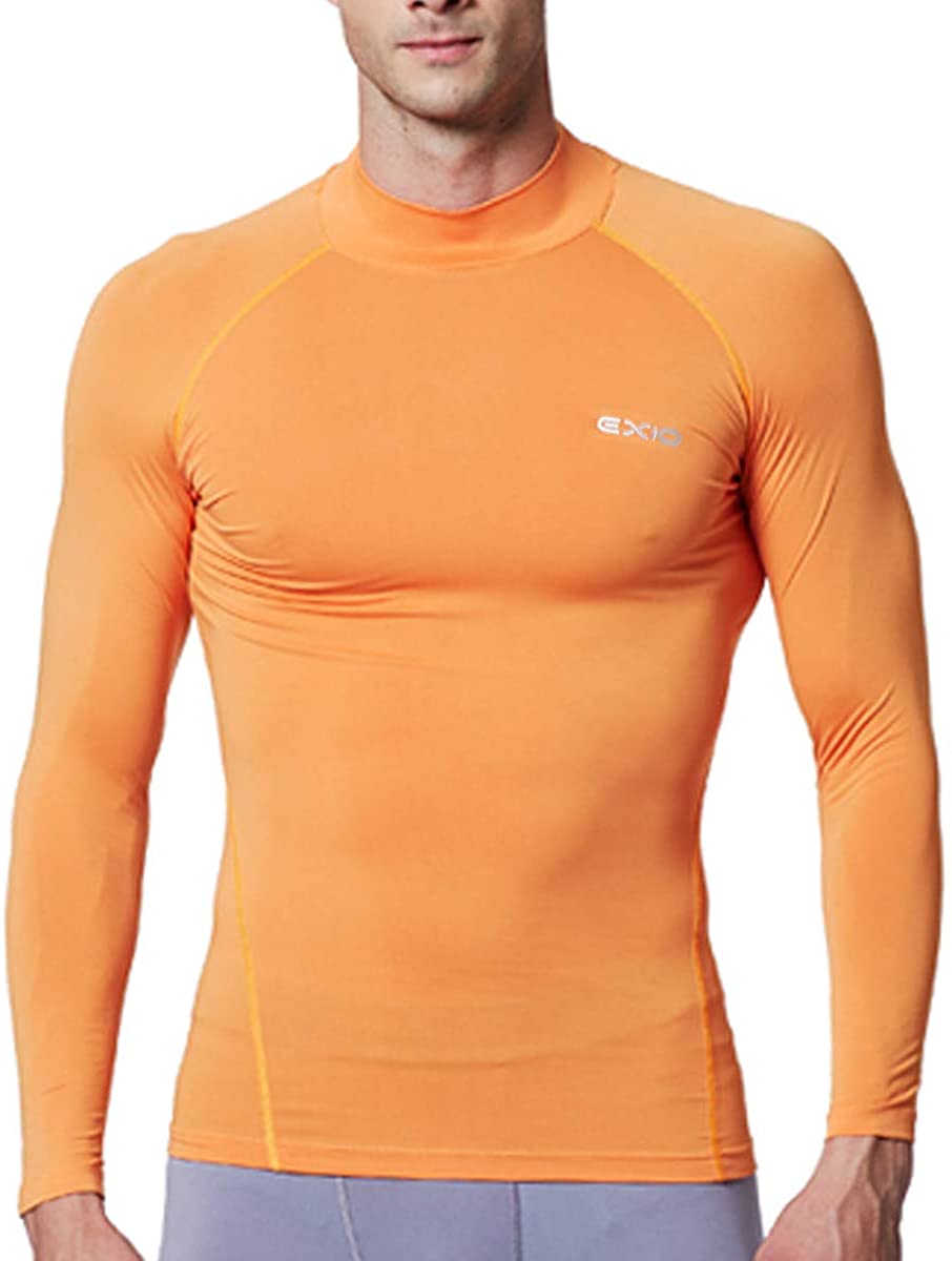 AMaVo Mens Compression Shirt Long Sleeve Dry Fit Body India