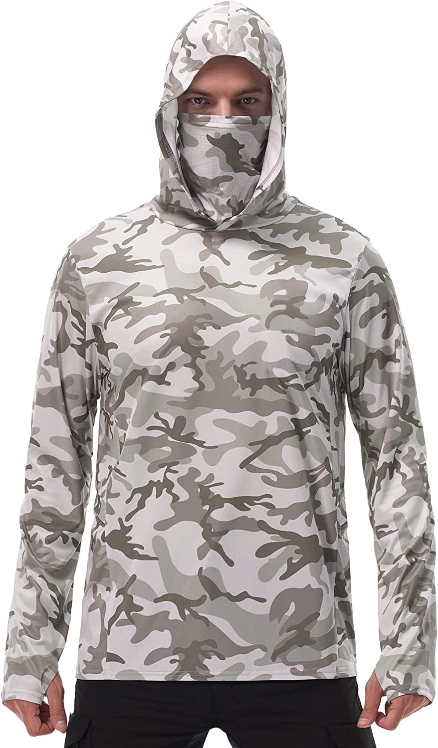 Mens Fluorescent Camouflage Outdoor Fishing Running Hoodie With UV  Protection And Long Sleeves UPF50 Simms Apparel Replica 230206 From Bai07,  $15.44